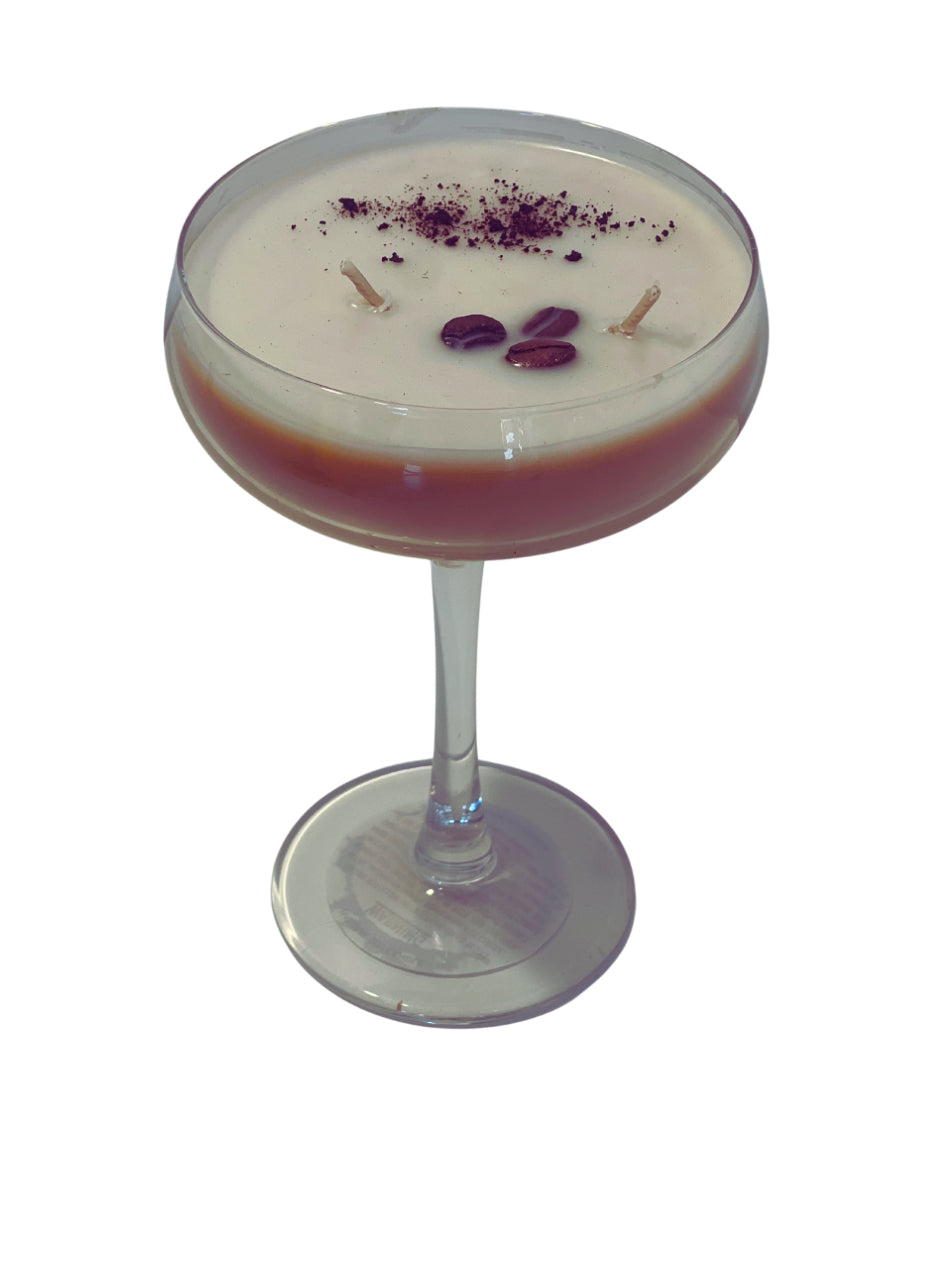 Caramel Latte Cocktail candle