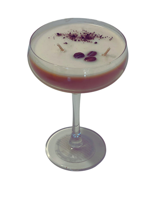 Caramel Latte Cocktail candle
