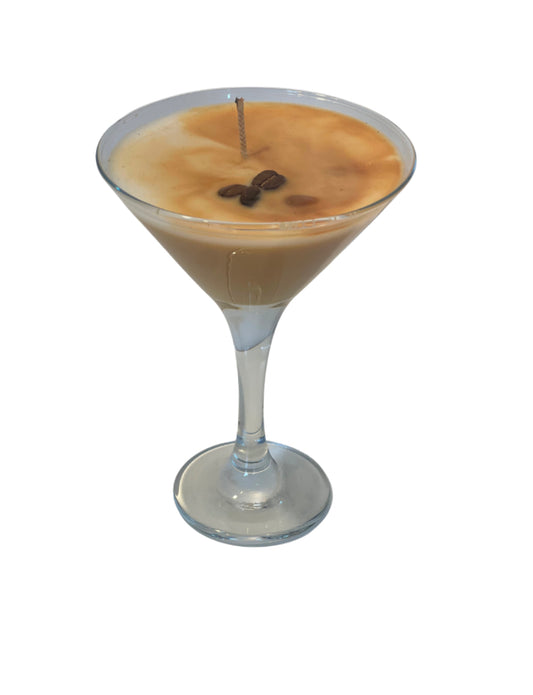 Espresso Martini Vanilla Caramel Cocktail Candle
